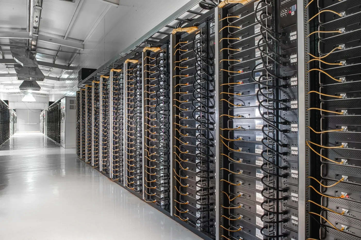 Data center interior
